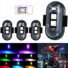 4x LED VÝSTRAŽNÉ ODŤAHOVKA VOZIDLÁ ASISTENČNÉ SVETLO NA CESTÁCH STROBOSKOPICKÉ MAJÁK