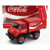 Schuco Mercedes benz Unimog U406 Truck Telonato Coca-cola 1966 1:64 Červená biela