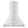 Klarstein Lumio Neo, digestor, 60 cm, komínový, 610 m³/h, retro dizajn, nehrdzavejúca oceľ, biely (TK15-Lumio-Neo-W)