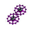 JRC Components kladky prehadzovačky 12z. keramické JRC Narrow/Wide Farba: Fialová