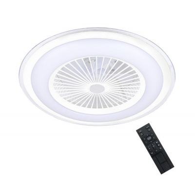 Brilagi | Brilagi - LED Stmievateľné svietidlo s ventilátorom RONDA LED/48W/230V biela + DO | BG0370