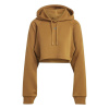 adidas HIIT Cropped dámska mikina Brown 10 (S)
