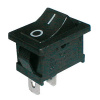 TIPA Prepínač kolískový 2pol./2pin ON-OFF 250V/6A čierna 0-I