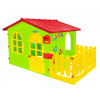 Mochtoys: Detský domček so záhradou - zelený