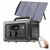 Mobilný napájací set Allpowers R600 + solárny panel Solar Pv MC4 200W