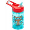 Eco Vessel Detská plastová fľaša so slamkou SPLASH 355 ml - Science Cat 350 ml