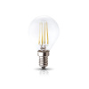 KOBI LED žiarovka E14, 4W, 3000K, 230V, LED filament, globo KAFMBE144WCB