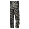 US bojové nohavice BDU, Rip Stop, tiger stripe - L (M.F.H.)