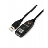 AXAGON ADR-210, USB 2.0 A-M - A-F aktivní prodlužovací / repeater kabel, 10m (ADR-210)