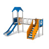 Playground System Herná zostava z nerezu so šmykľavkou 11139