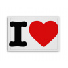 Fotoobraz 90x60 cm stredný I love