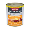 Výhodné balenie animonda GranCarno Adult Sensitive 24 x 800 g - morčacie a zemiaky