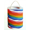 Lampión valec DÚHA 25cm, priemer 15cm