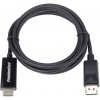 PremiumCord DisplayPort na HDMI kabel 1m M/M kportadk01-01