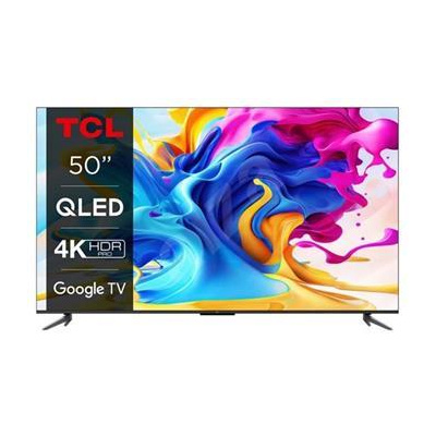 TCL TCL 50C645 TV SMART Google TV QLED/126cm/4K UHD/3100 PPI/50Hz/Direct LED/HDR10+/Dolby Atmos/DVB-T/T2/C/S/S2/VESA