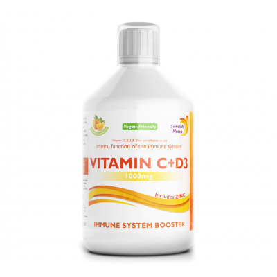 Swedish Nutra Vitamín C+D3 500 ml