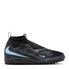 Nike Phantom 6 High Academy Juniors Astro Turf Football Boots Black/Black 2 (34)