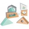 Drevené didaktické kocky so zvukmi Baby Pure Sensor Sound Blocks Eichhorn 6 dielov od 12 mes