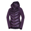 Northfinder Dámska hybridná zateplená bunda so softshellovými časťami RITA darkplum XS BU-6154SP