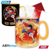 Corp One Piece Abysse Luffy & Sabo Šálka Heat Change 460 ml