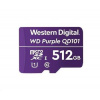 WESTERN DIGITAL WD MicroSDXC karta 512GB Purple WDD512G1P0C Class 10 (R:100/W:60 MB/s) WDD512G1P0C