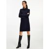 Tommy Hilfiger dámske modré pletené šaty Softwool WW0WW31450 M