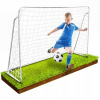 Prenosná futbalová bránka 240 x 150 x 90 cm