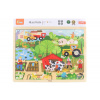 vigatoys Drevené puzzle 48 dielikov - farma