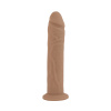 Silexd realistické dildo 22,8 cm tekutý silikón 2 9