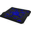 C-TECH Herní podložka pod myš ANTHEA CYBER BLUE, 320x270x4mm, obšité okraje GMP-01C-B