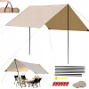 TURISTICKÁ TARPKA PLACHTA BIWAKOVÁ VODOTESNÁ 8-12 OSÔB 3X3M