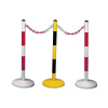 Kovové vymedzovacie stĺpiky žlto-čierny (∅ 5/31 cm – v 90 cm)