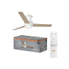 | Osram - LED RGB stmievateľný stropný ventilátor NORDES LED/18W/230V 3000-6500K + diaľkový ovládač | 4058075857711