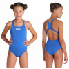 Detské plavky - Jeden -kus outfit arény 164 modrá (Arena Detské plavky Swim Pro Solid 164)