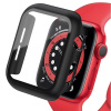SES 2v1 Kryt s ochranným sklom na Apple Watch SE 44 mm (2024) - čierny 17797