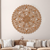 drevo zivota Drevená mandala na stenu BLAHOBYT Farebný vzor: Čerešňa, Priemer: 80