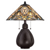 QUOIZEL Stolná lampa India v štýle Tiffany - QZ/INDIA/TL