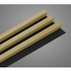Stegu Linea Slim 3 Drevený lamelový panel 265x14,4x3 cm podklad Čierny lamela Zlatá A11-ST-WC-LINS3-GB-1