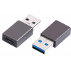 C-TECH adaptér USB 3.2 Type-C na USB A (CF/AM) CB-AD-USB3-CF-AM