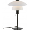 Nordlux Verona stolová lampa 1x15 W biela-čierna 2010875001