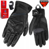 SHIMA HERO MEN BLACK letné pánske motocyklové rukavice s letným rukávom