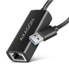 AXAGON ADE-AR, USB-A 3.2 Gen 1 - Gigabit Ethernet sieťová karta, Realtek 8153, auto inštal