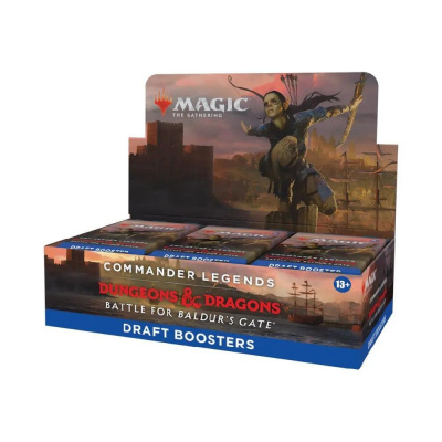 Karta Magic: The Gathering Magic the Gathering: Commander Legends: Battle for Baldur's Gate - Draft booster Box (24 ks) Wizards Of The Coast