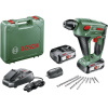 Bosch Home and Garden Uneo Maxx SDS quick-aku vŕtacie kladivo 18 V 2.5 Ah Li-Ion akumulátor + 2. akumulátor, + púzdro; 0603952327 - Bosch Uneo MAXX 0.603.952.327