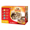 Propesko Cat mix kura hovädzie králik losos 12 x 100 g