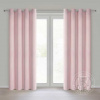 Záves NERISA na krúžkoch 140x250cm púdrovo ružový