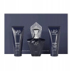 Afnan Turathi Blue - EDP 90 ml + balzám po holení 100 ml + sprchový gel 100 ml