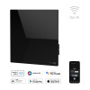 AENO AGH12S Premium QUADRO Smart Ohrievač, Čierny, LED, WI-FI, max 500W, 50x50cm, Infra AGH0012S