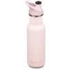Nerezová fľaša Klean Kanteen Classic Narrow 18oz (w / Sport Cap) - Heavenly Pink 532 ml uni
