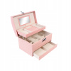 ŠKATUĽKA NA ŠPERKY KUFRÍK ORGANIZER 30x20,5x19,5 cm